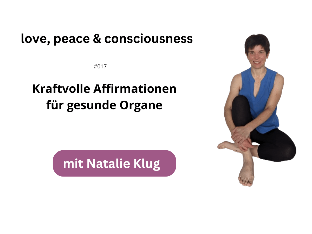 Natalie Klug Kraftvolle Affirmationen für gesunde Organe 2