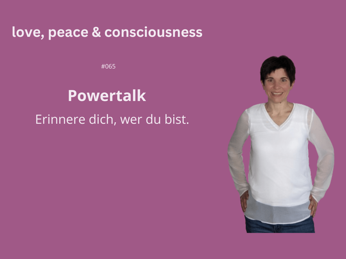Natalie Klug Powertalk - erinnere dich, wer du bist Natalie Klug Powertalk - erinnere dich, wer du bist