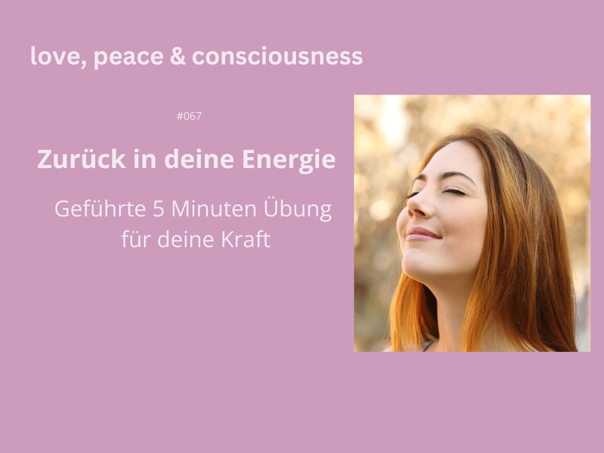 Natalie Klug - zurück in deine Energie 5 Minuten Übung Natalie Klug - zurück in deine Energie 5 Minuten Übung